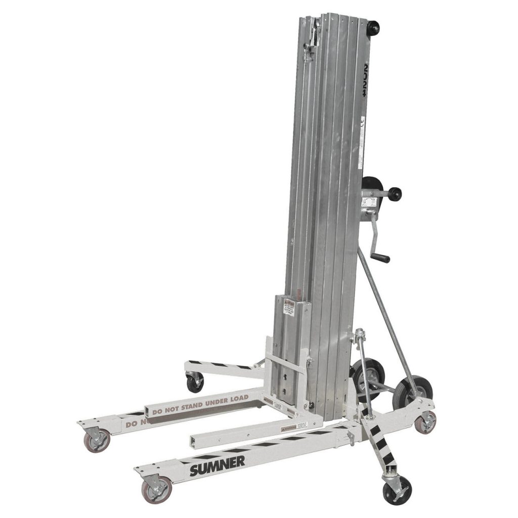 6,3 m. Materialehejs - 272 kg.
