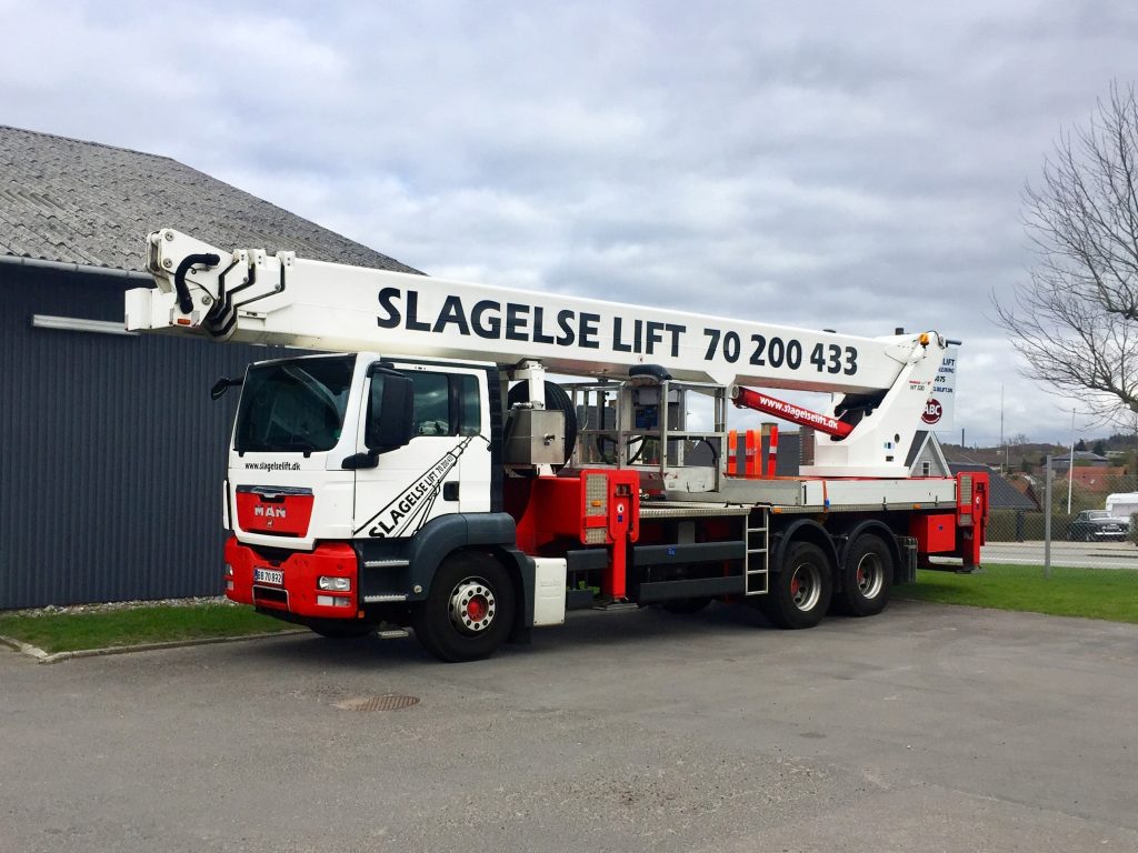 Lastbillift 53 meter