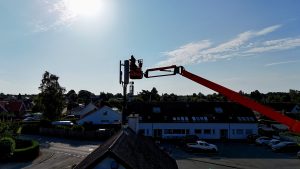 liftarbejde 5g mobil infrastruktur