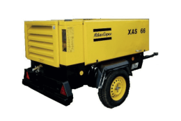 Sandblæser Atlas Copco Kompressor XAS66 3,7 m3